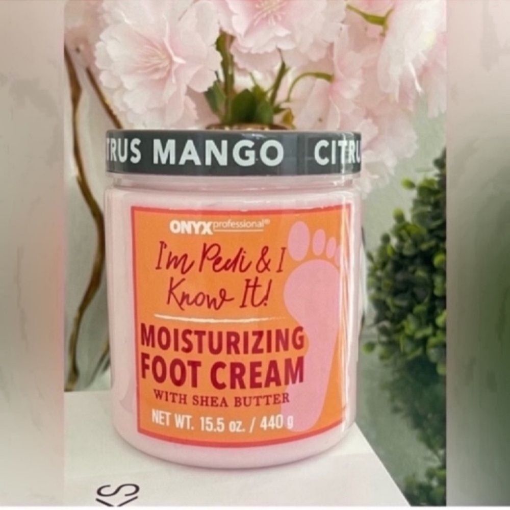 New Moisturizing foot cream